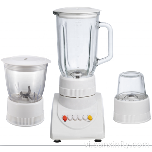 3 in 1 Glass Jar Food Blender Pink